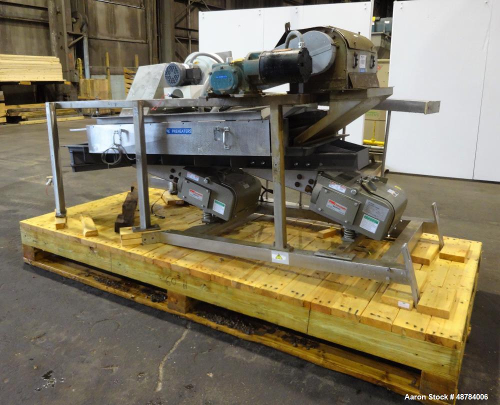 Used FMC Syntron Electromagnetic Vibratory Feeder, Model FH-22-C-DT.