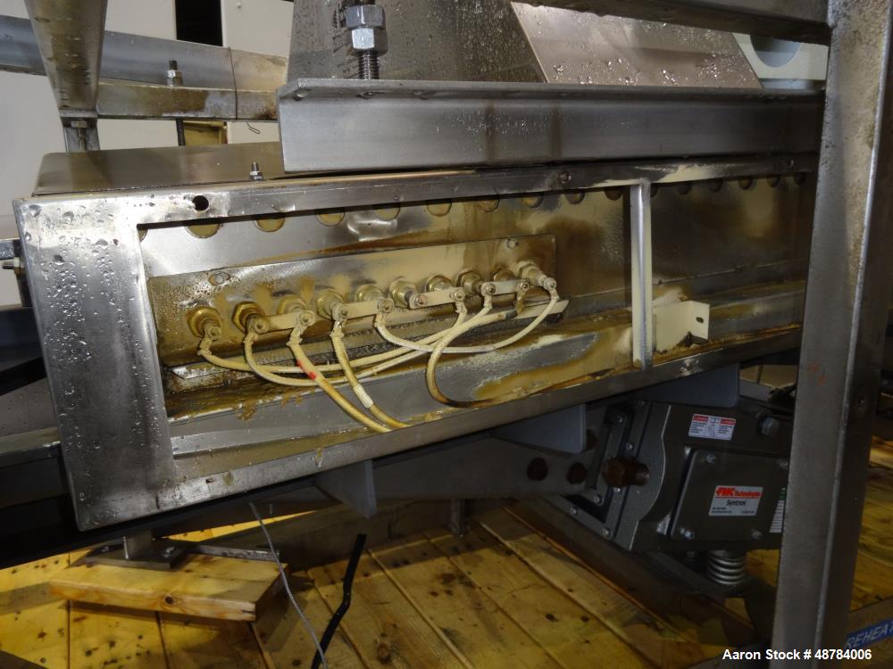 Used FMC Syntron Electromagnetic Vibratory Feeder, Model FH-22-C-DT.