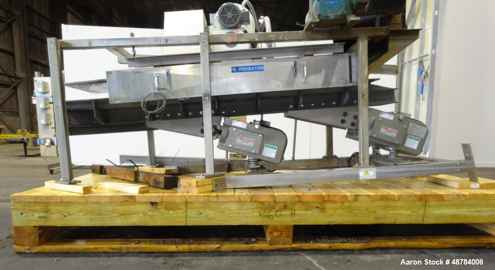 Used FMC Syntron Electromagnetic Vibratory Feeder, Model FH-22-C-DT.