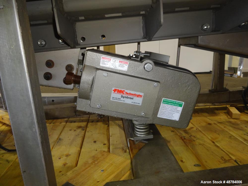Used FMC Syntron Electromagnetic Vibratory Feeder, Model FH-22-C-DT.