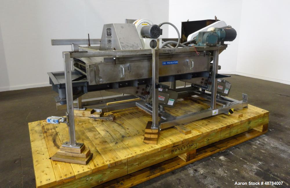Used FMC Syntron Electromagnetic Vibratory Feeder, Model FH-22-C-DT.