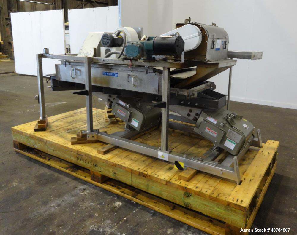 Used FMC Syntron Electromagnetic Vibratory Feeder, Model FH-22-C-DT.