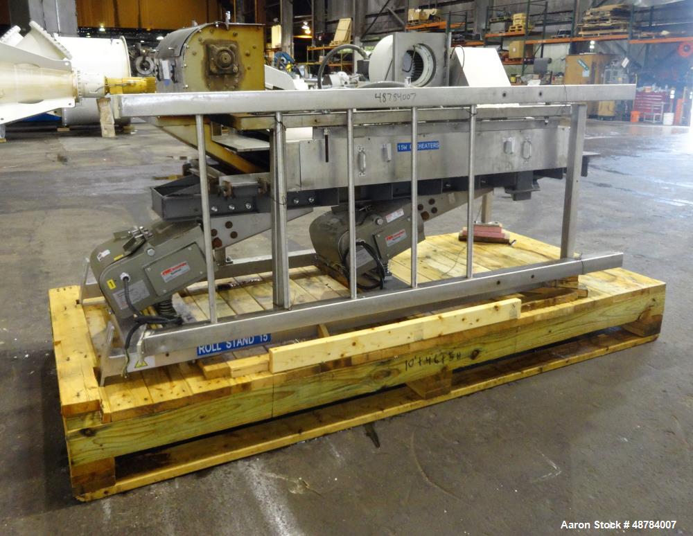Used FMC Syntron Electromagnetic Vibratory Feeder, Model FH-22-C-DT.