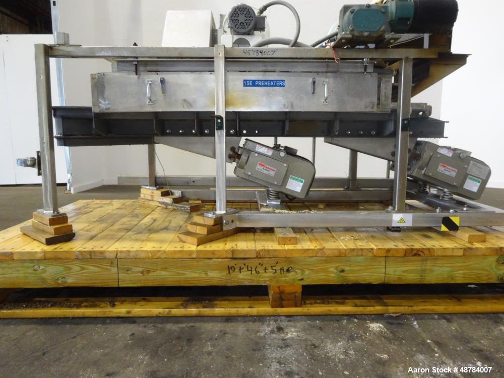 Used FMC Syntron Electromagnetic Vibratory Feeder, Model FH-22-C-DT.