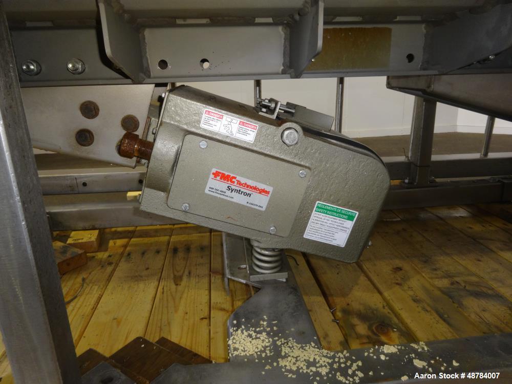 Used FMC Syntron Electromagnetic Vibratory Feeder, Model FH-22-C-DT.