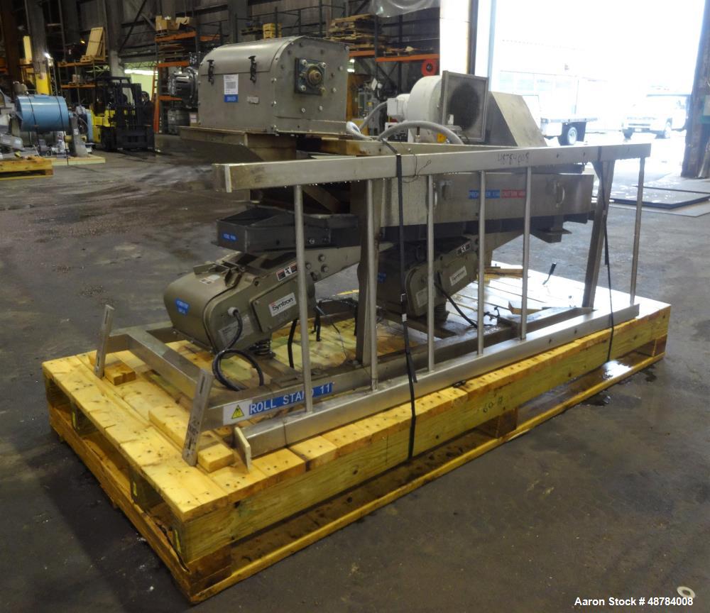 Used FMC Syntron Electromagnetic Vibratory Feeder, Model FH-22-C-DT.
