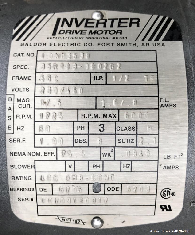 Used FMC Syntron Electromagnetic Vibratory Feeder, Model FH-22-C-DT.