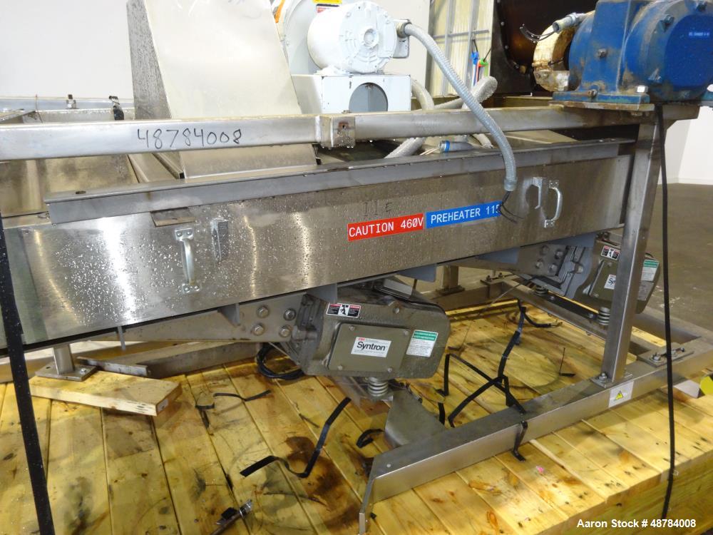 Used FMC Syntron Electromagnetic Vibratory Feeder, Model FH-22-C-DT.