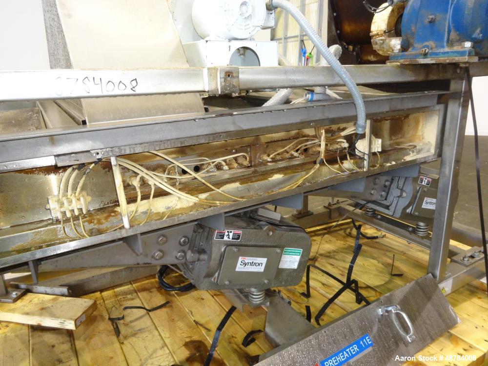 Used FMC Syntron Electromagnetic Vibratory Feeder, Model FH-22-C-DT.