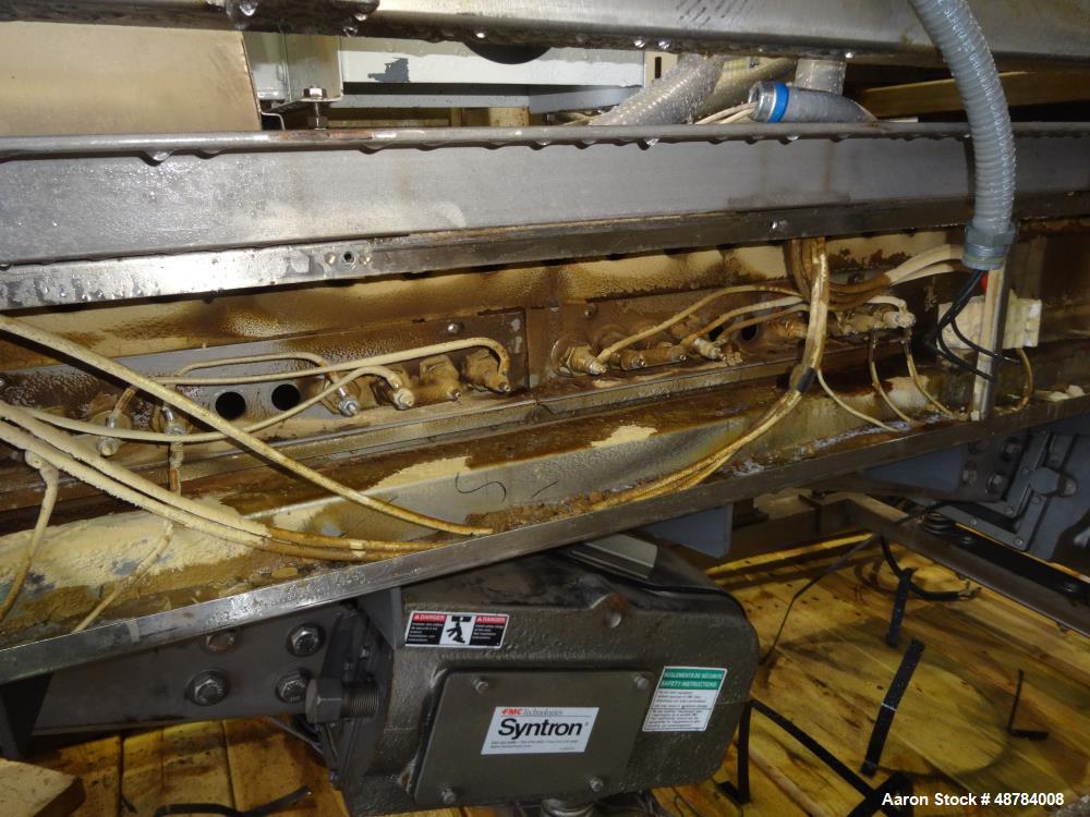 Used FMC Syntron Electromagnetic Vibratory Feeder, Model FH-22-C-DT.