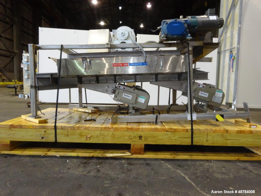Used FMC Syntron Electromagnetic Vibratory Feeder, Model FH-22-C-DT.