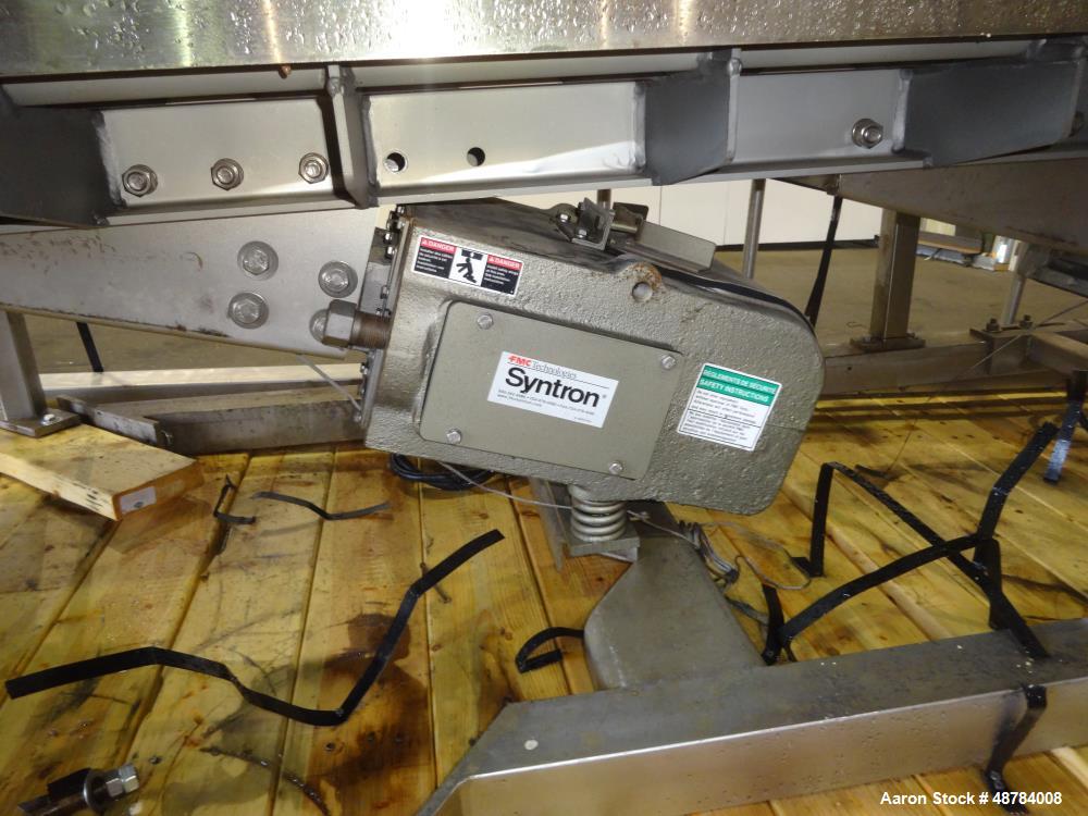 Used FMC Syntron Electromagnetic Vibratory Feeder, Model FH-22-C-DT.