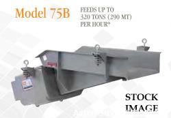 Eriez 75B Electromagnetic Vibratory Feeder – Heavy Duty, 24" x 60", Unused