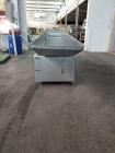 Used Stainless Steel Sanitary Vibratory Scale Feeder – 132” x 24” Dimple Pan | Rotary Scale Feed | Poultry