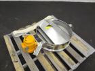Used Schenck AccuRate SolidsFlow Vibratory Feeder, Model MODSF2-1G-24, 316 Stainless Steel. 24