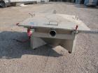 Used Stainless Steel Control & Metering Vibrating Hopper, Model FC-H/3541