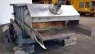 Used- Eriez Low-Profile Mechanical Vibratory Feeder, Model HVF 5610, Style 9919823, 316 Stainless Steel. 56 Wide x 120 long ...