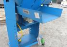 Used FMC Magnetic Vibratory Feeder, model F-010B, carbon steel. Approximately 10’’ wide x 20’’ long pan, 60 hz/115 volt. Includes an FMC controller and a B21911 supply hopper. Mounted on an adjustabl...
