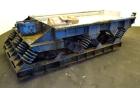 Used Kinergy Vibratory Feeder, 304 Stainless Steel. Single deck, 2 separation Approximate 48