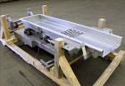 Used Smalley Vibratory Conveyor, Model EMC2-18-6.2-SS/CS.