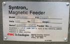 Used FMC Syntron Electromagnetic Vibratory Feeder, Model FH-22-C-DT.