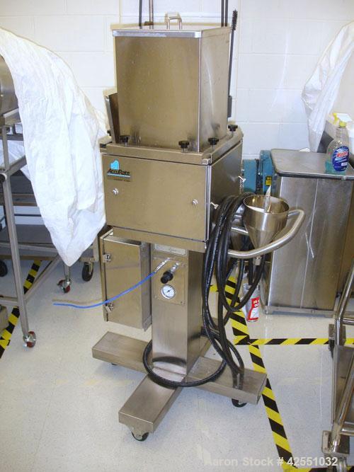 Used Accurate Feeder, Model 580. Poly hopper and screw, 110 volt on stand, serial #0125051-01A-312. AS IS WHERE IS, LOADING & REMOVAL FEES EXTRA, COST TO BE DETERMINED.