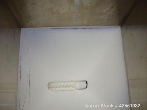 Used Accurate Feeder, Model 580. Poly hopper and screw, 110 volt on stand, serial #0125051-01A-312. AS IS WHERE IS, LOADING & REMOVAL FEES EXTRA, COST TO BE DETERMINED.