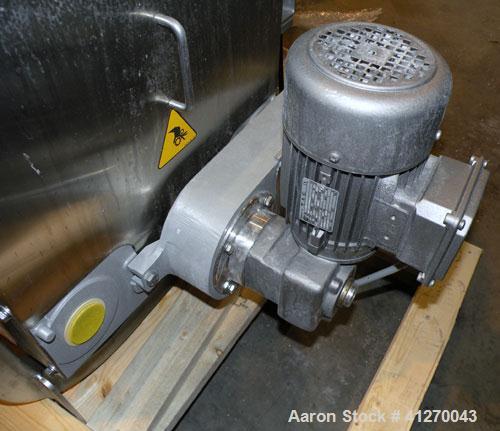 Used Schenck AccuRate Mechatron Gravimetric Feeder, Model MC-1V-1A, Stainless Steel. Approximately 2-7/8" diameter x 48" long stainless steel helix, feed rate up to 330 cubic feet an hour depending o...