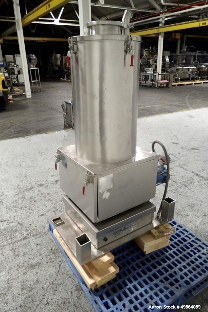 Used- Accu-Rate Stainless Steel Dry Material Feeder, Model 612.