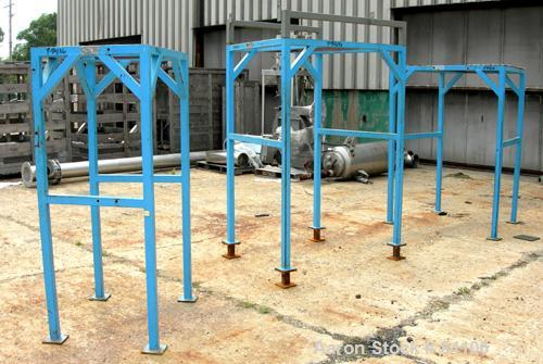 USED: Accurate Volumetric Feeding System consisting of: (1) Multi feeder, 26.25 pounds per minute max, 2.03 min. Approximate 3" diameter auger, driven by a 2.2/1.5 kw, 180 volt, DC gearmotor with hop...