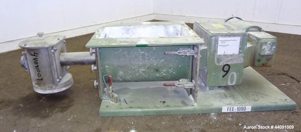 Used Stainless Steel Acrison Volumetric Dry Ingredient Feeder, Model 105Z-N