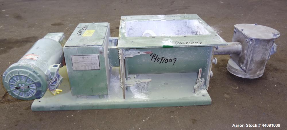 Used- Stainless Steel Acrison Volumetric Dry Ingredient Feeder, Model 105Z-N