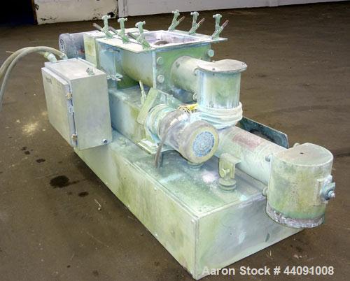 Used Stainless Steel Acrison Weigh Auger Feeder, Model 203B-105Z-M