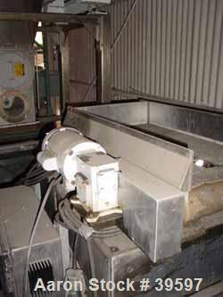 Used- Acrison Wildflow Model 203 Feeder. Capacity approximately 2 lb batches. Stainless steel construction. Hard plastic con...