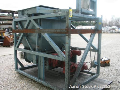 USED: 4" Acrison Loss in Weight Screw Feeder, Model 403B-6000/600/2500-BDF3-N. Feeder drive is a Reliance 3 hp,1750 rpm, 180 volt DC motor, model RPM III with a maximum safe speed 5000 rpm. Speed red...