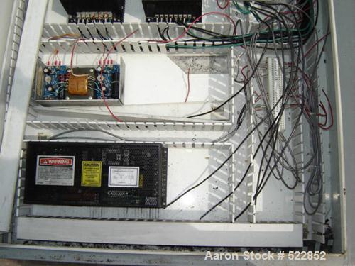 USED: 4" Acrison Loss in Weight Screw Feeder, Model 403B-6000/600/2500-BDF3-N. Feeder drive is a Reliance 3 hp,1750 rpm, 180 volt DC motor, model RPM III with a maximum safe speed 5000 rpm. Speed red...