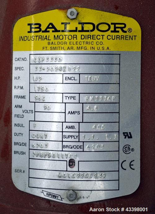Used Acrison Weight-Loss-Differential Weigh Feeder, Model 405-50-50-BDF1-D/2, 304 Stainless Steel. Feed range 50 pounds per hour maximum. Triple auger/agitator metering with (2) large agitators, and ...