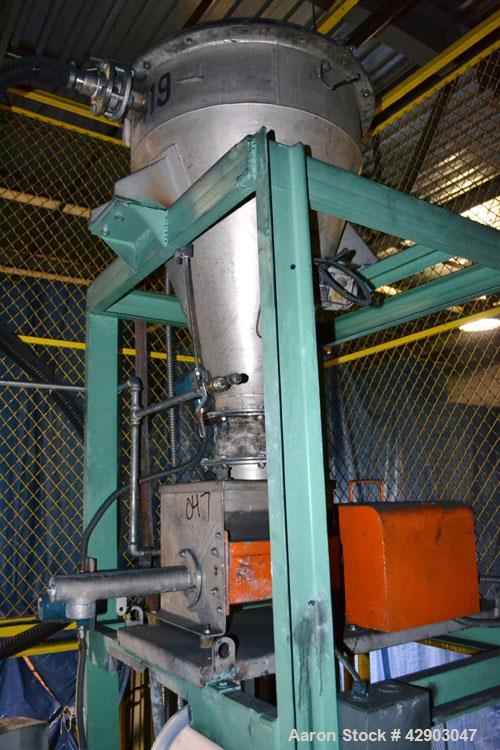 Used Acrison Volumetric Feeder, Stainless Steel.