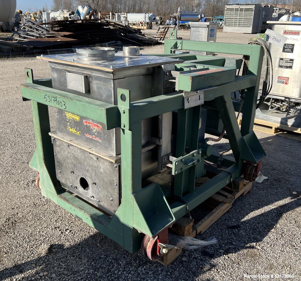 Acrison Twin Screw Volumetric Feeder, 304 Stainless Steel