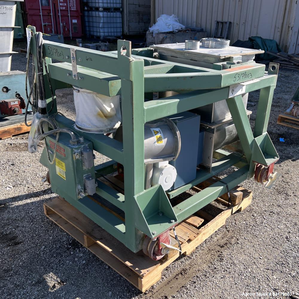 Acrison Twin Screw Volumetric Feeder, 304 Stainless Steel