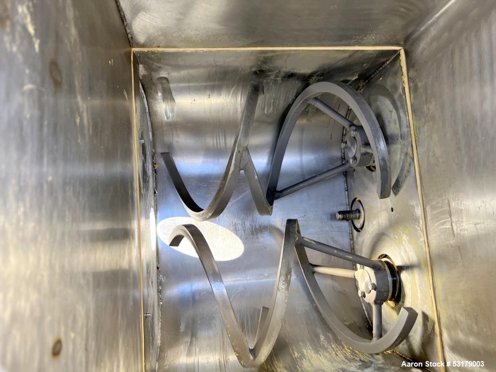 Acrison Twin Screw Volumetric Feeder, 304 Stainless Steel