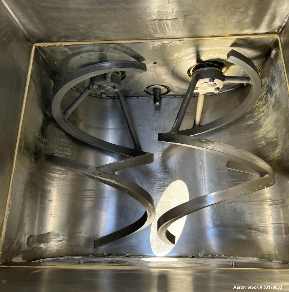 Acrison Twin Screw Volumetric Feeder, 304 Stainless Steel