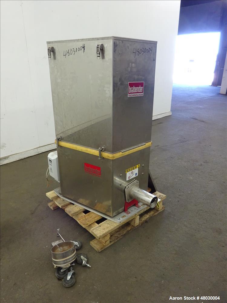 sed- Brabender Flexwall Loss In-Weight Feeder,