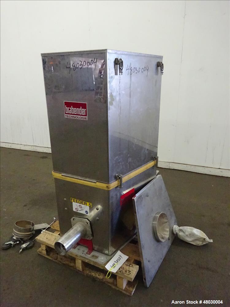 sed- Brabender Flexwall Loss In-Weight Feeder,