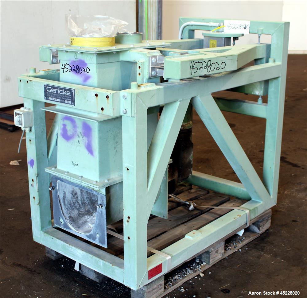 Used Gericke Gravimetric Loss In Weight Feeder