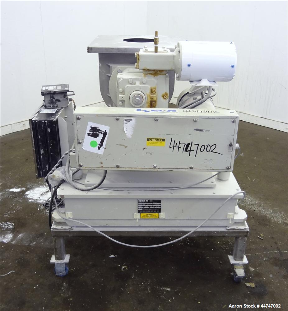 Used K-Tron Volumetric Loss In Weight Feeding System