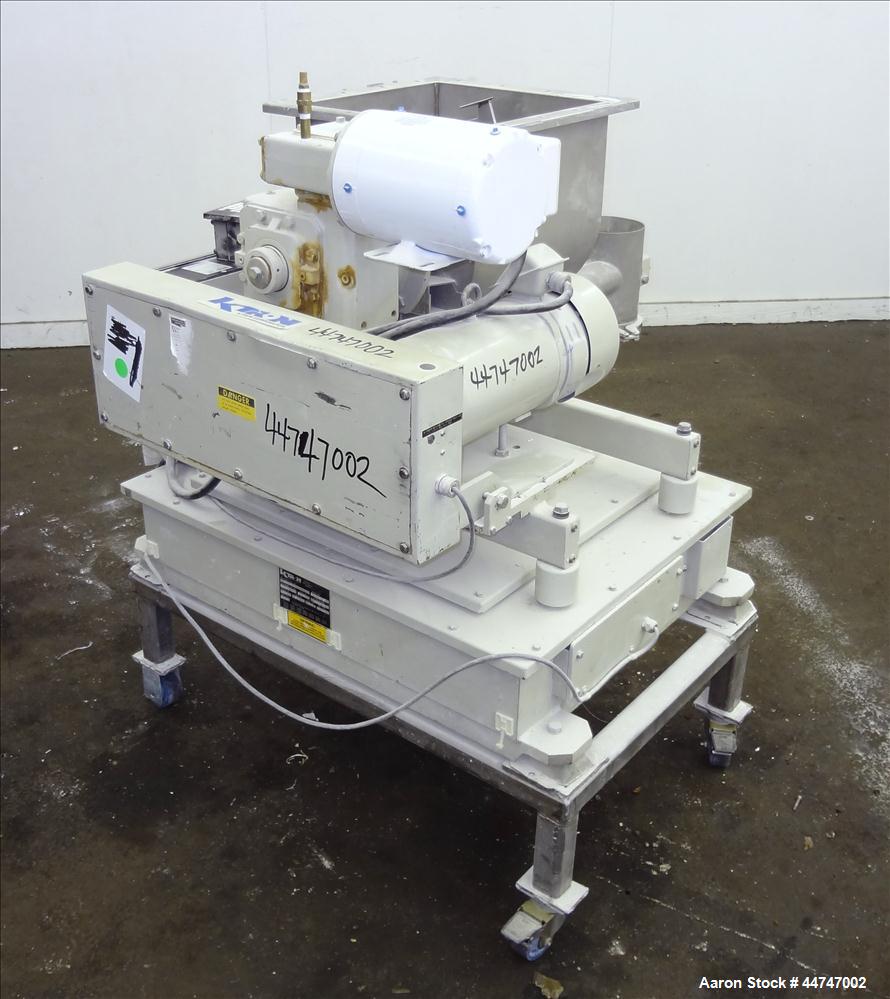 Used K-Tron Volumetric Loss In Weight Feeding System