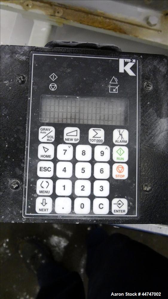 Used K-Tron Volumetric Loss In Weight Feeding System