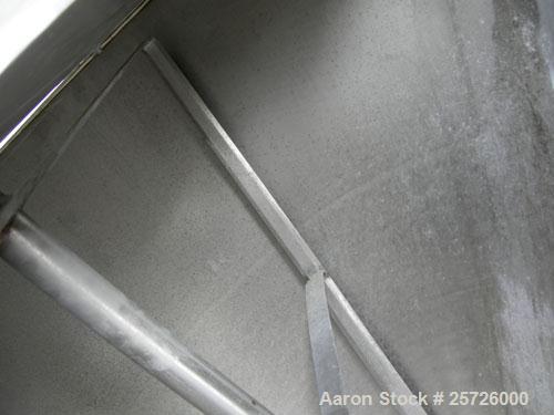 Used K-Tron screw type modular loss in weight feeder, model K-MLT80, 304 stainless steel. Approximately 3" diameter twin screw design, driven by a 1 1/2 hp, 180 volt, 1750 rpm DC motor, approximately...