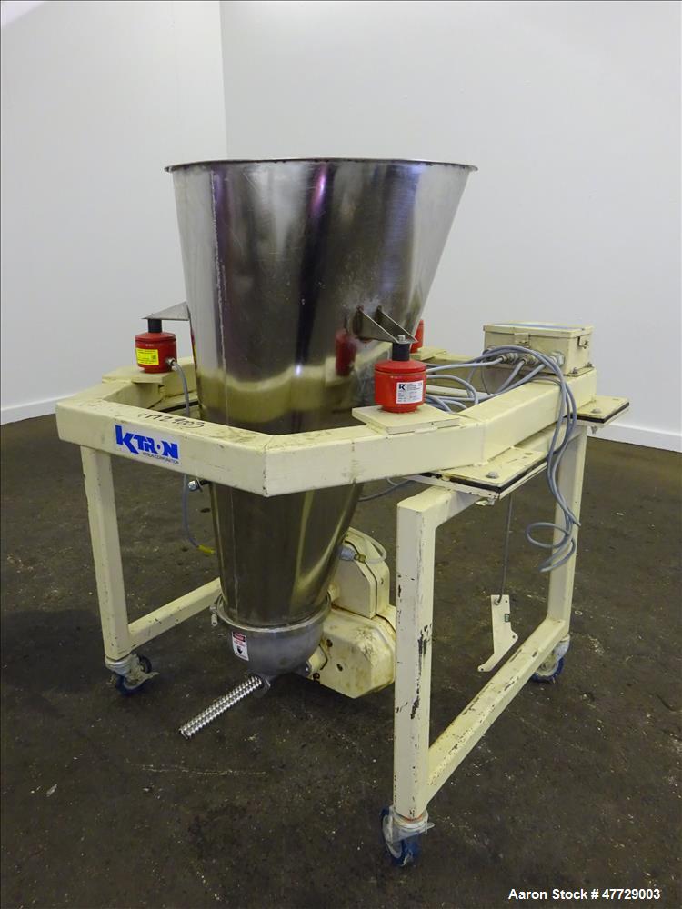 Used K-Tron Loss-in-Weight Feeder, Model K2LT20, 316 Stainless Steel.